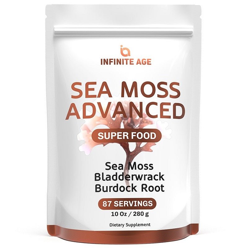 Infinite Age Sea Moss Advanced Powder 87 Servings bodytonix