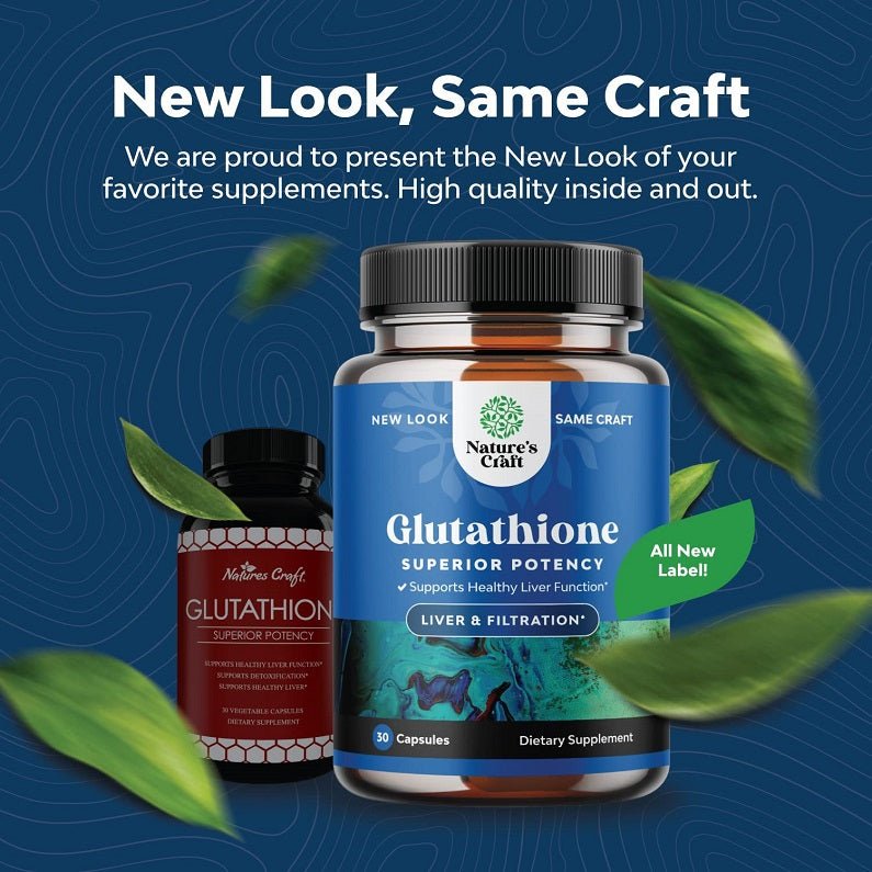 Nature's Craft Glutathione 500mg | bodytonix Australia | bodytonix